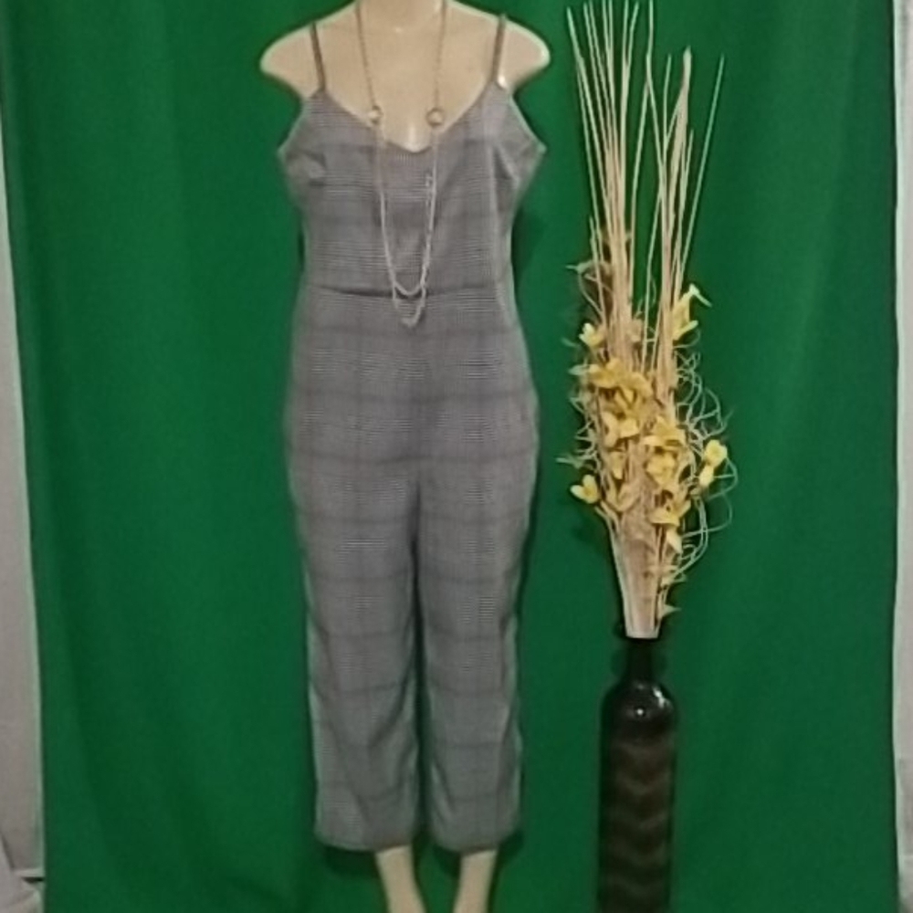 Black and White Jumpsuit